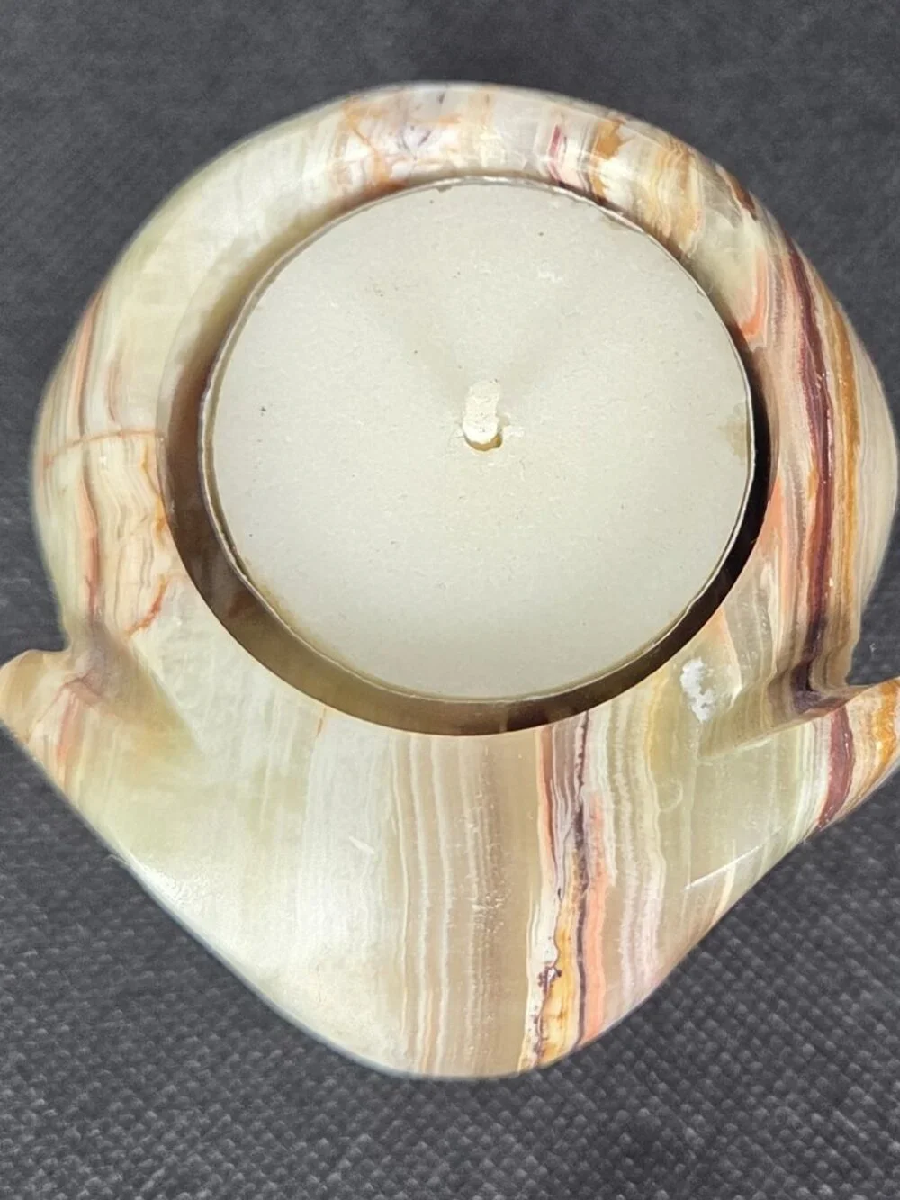 Marble Elephant Tea-Light Holder 3